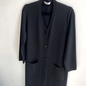 Made in Italy/ wool blend sweater coat